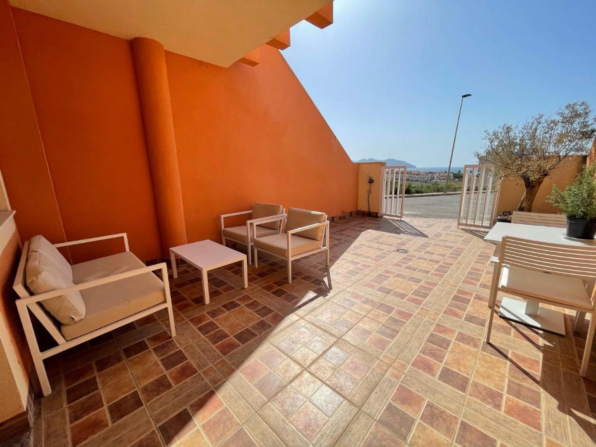 El Alamillo Ground Floor Apartment With Sea View Mazarrón Kültér fotó